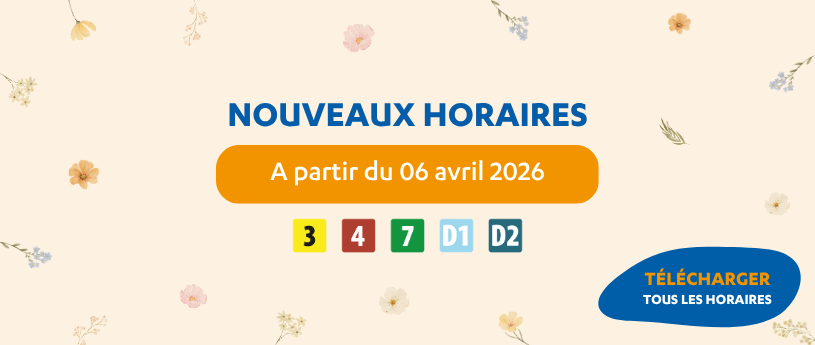 Horaires avril